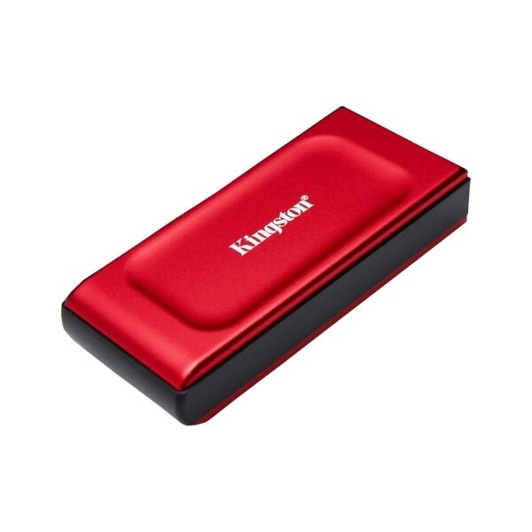 ssd externo kingston 1tb sxs1000r/1000g usb c 3.2 rojo