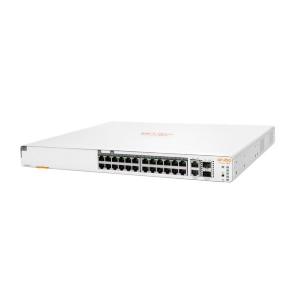 hpe aruba 1960 24g ion 2xt 2xf 370w sw (jl807a)