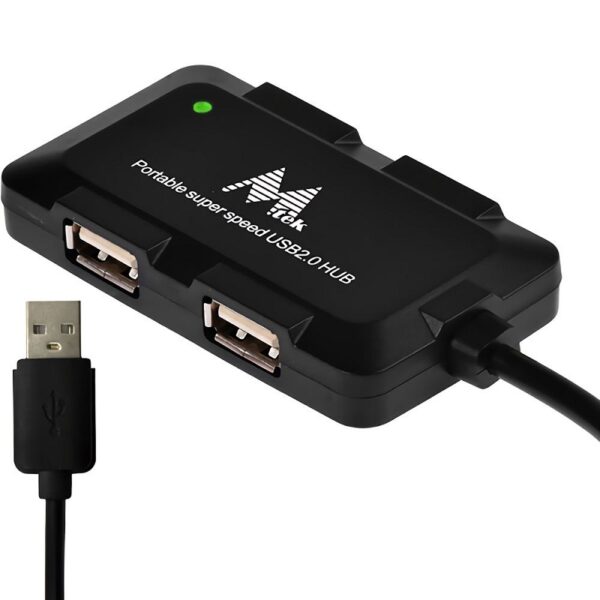 adaptador hub mek 4p hr 8102b usb 2.0