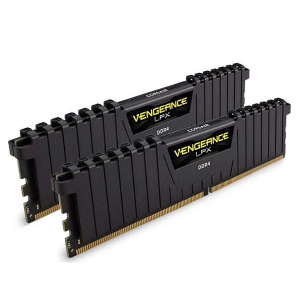memoria ram corsair ddr4 16gb 2400 mhz vengeance lpx 2x8 negro
