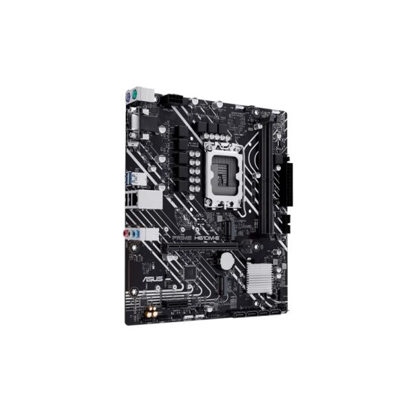 placa madre asus 1700 h610m e ddr5 prime v/s/r/hdmi/dp/2m2/usb3.2/matx