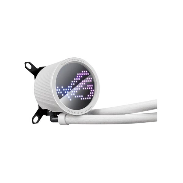 cooler para cpu asus rog ryuo iii 240 argb blanco