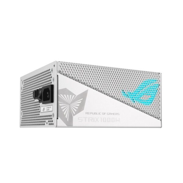 fuente asus 1000w 80plus gold full modular rog strix 1000g aura white