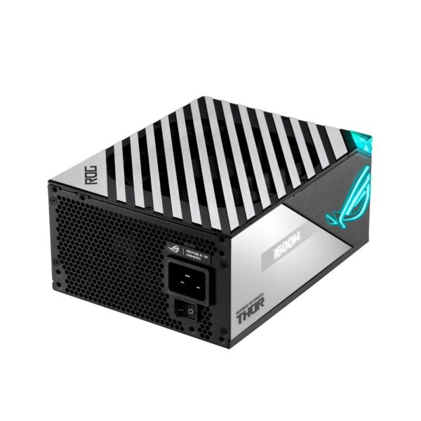 fuente asus 1600w 80plus platinum full modular rog thor 1600t gaming
