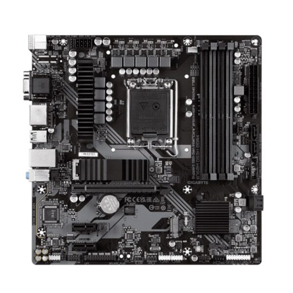 placa madre gigabyte 1700 b760m ds3h ddr4 v/s/r/hdmi/2dp/2m2/usb3.2/matx