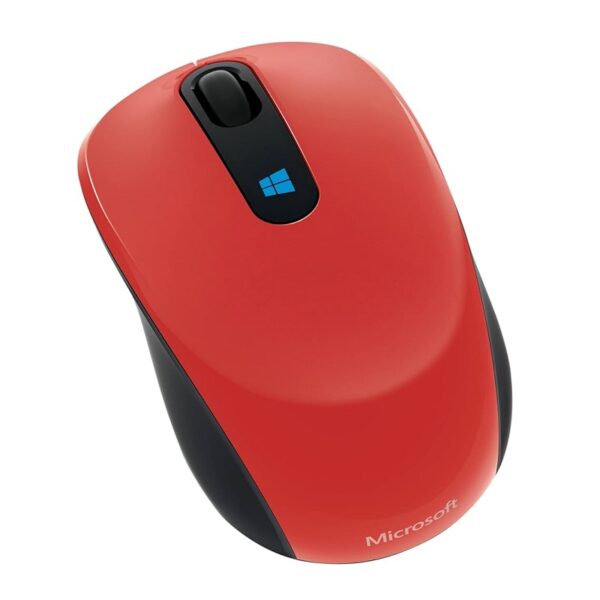 mouse microsoft sculpt mobile inalambrico 43u 00023 rojo