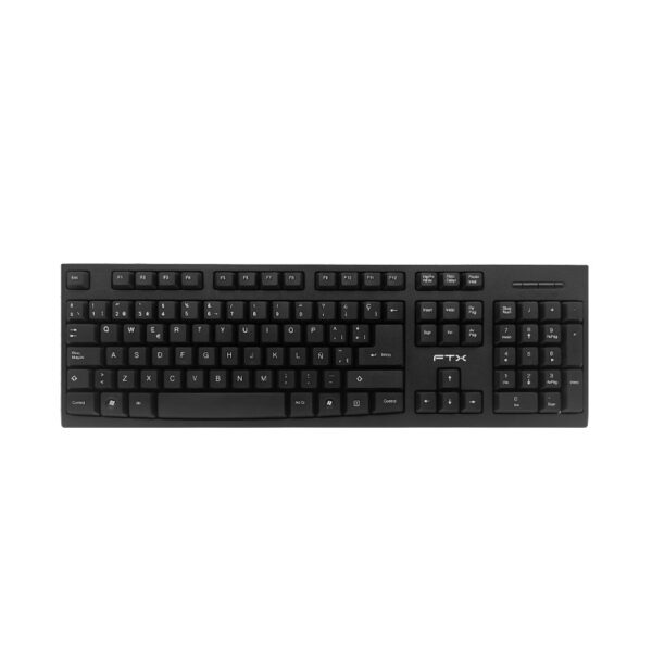 gabinete kit ftx ftx3133 500w+ mouse+ teclado espaÑol+ parlante