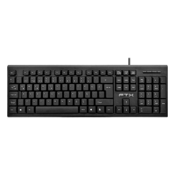gabinete kit ftx ftx3135 500w+ mouse+ teclado portugues+ parlante