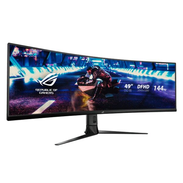 monitor gamer asus 49" rog strix xg49vq 2hdmi/dp/usb/4ms/144hz/hdr