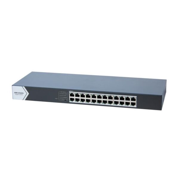 switch hikvision ds 3e0524 e(c) 24p/1gbps metal rack