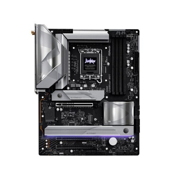 placa madre asrock 1851 z890 livemixer wifi ddr5 s/r/hdmi/4m2/thunderbolt/atx