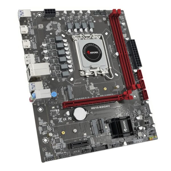 placa madre keepdata lga 1700 h610 kdgnv gigalan/nvme/hdmi