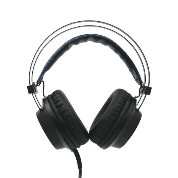 auricular gamer argomtech arg hs 2846bk hs46 negro/azul