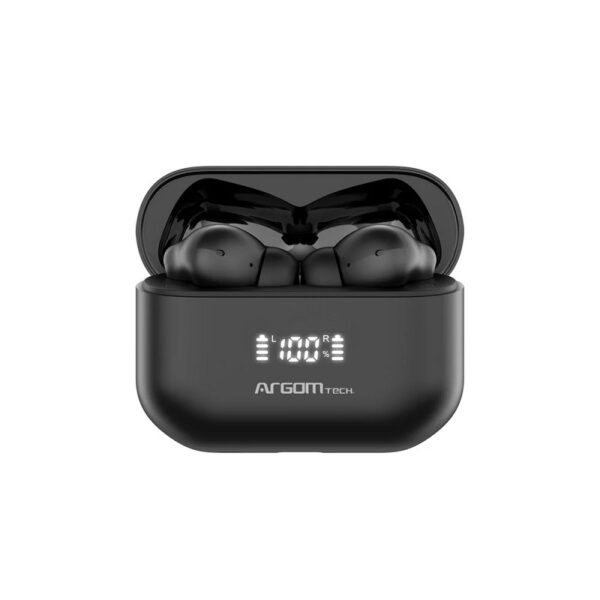 auricular argomtech arg hs 5086bk e85 tipo c negro/res agua