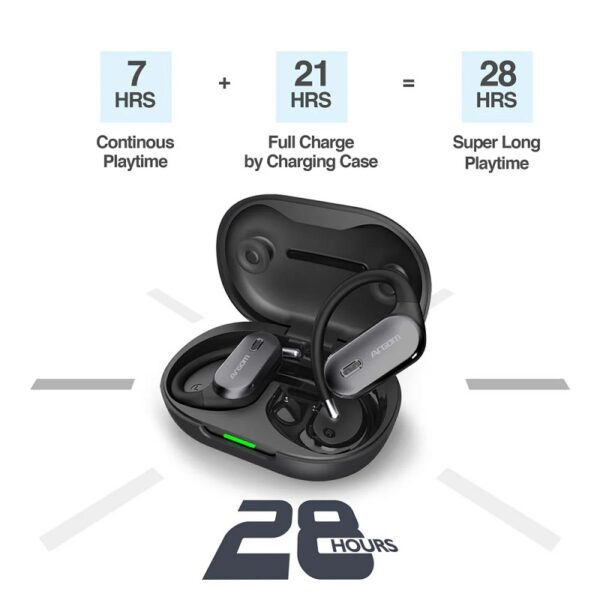 auricular argomtech arg hs 5090bk e90 tipo c negro/res agua