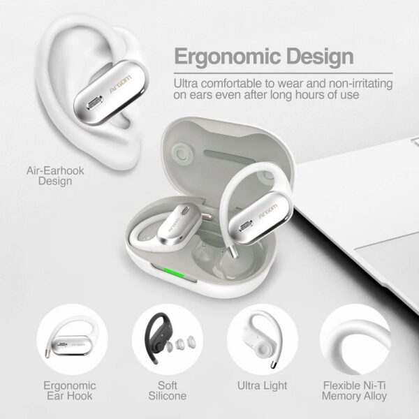 auricular argomtech arg hs 5090wt e90 tipo c blanco/res agua