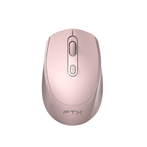mouse wir/bt ftx ftxg22 1600dpi/4 bot/rosado 107040