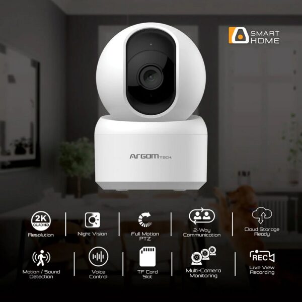 cÁmara argomtech arg sv 8040wt convoy 40 smart wifi full hd
