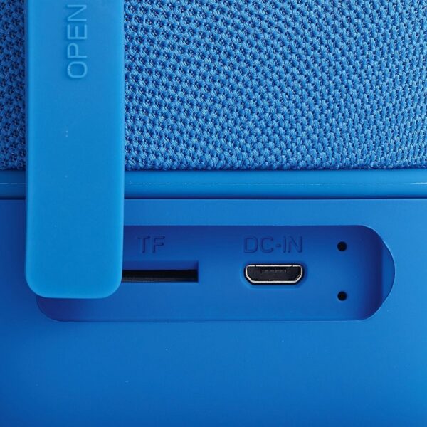 parlante verbatim 70226 cube bluetooth azul
