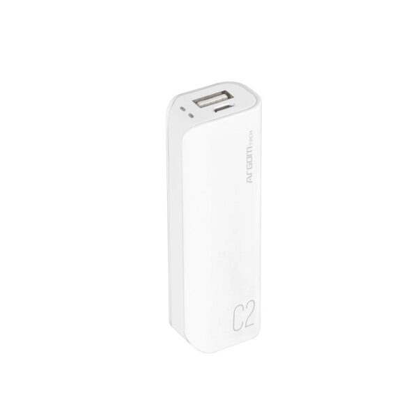 cargador portÁtil argomtech arg pb 1130wt 2500 mah blanco