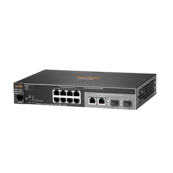 switch hpe aruba 2530 8g sin fuente (j9777a)
