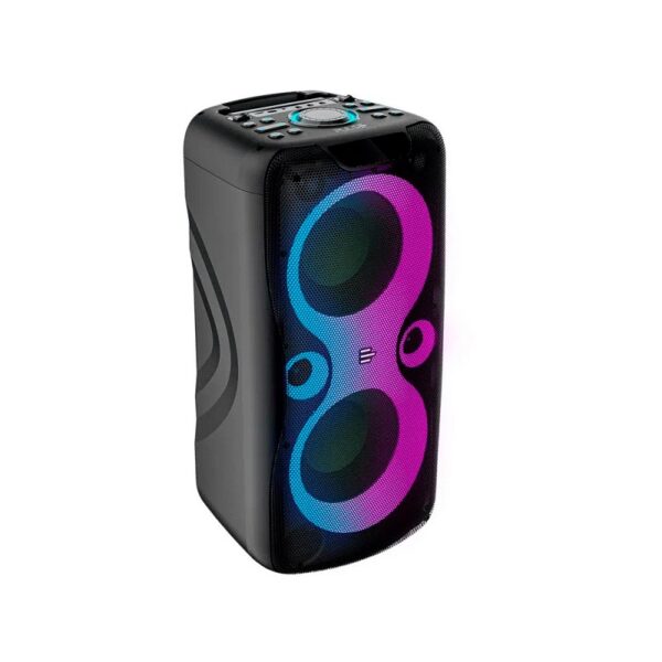 parlante multi 1100w pulsebox 2 8" bt/aux/sd/usb/fm/led sp510