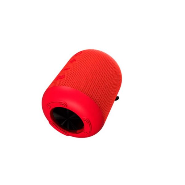 parlante klip xtreme 12w kbs 200rd titan aux/bt/bat/ipx7/tws/rojo
