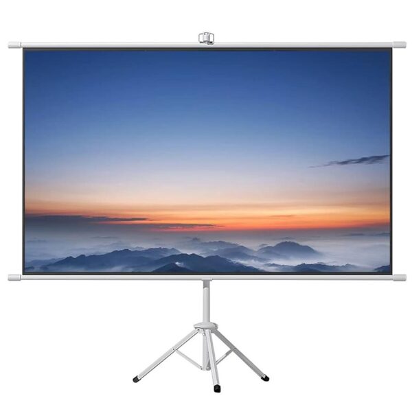 pantalla para proyector quanta qttlt100 tripode white