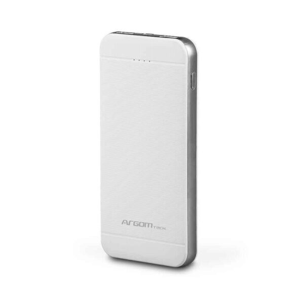 cargador portÁtil argomtech arg pb 1110wt 10.000mah blanco