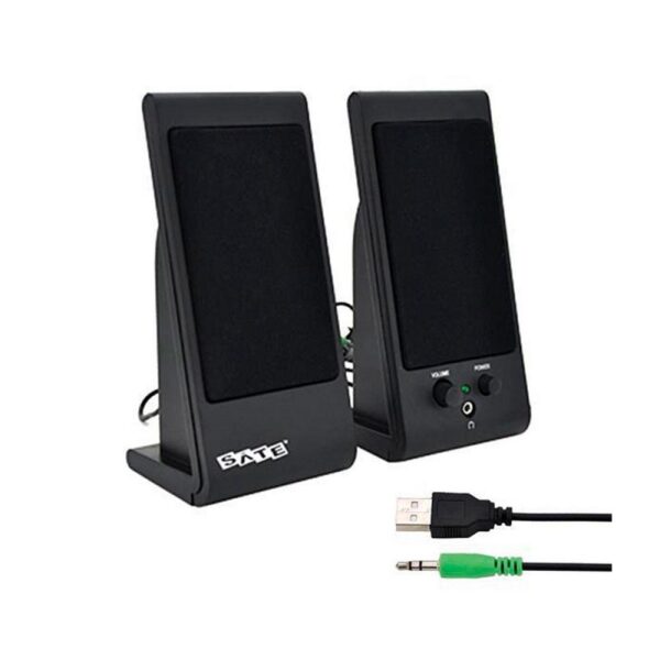 parlante satellite as 677 usb negro