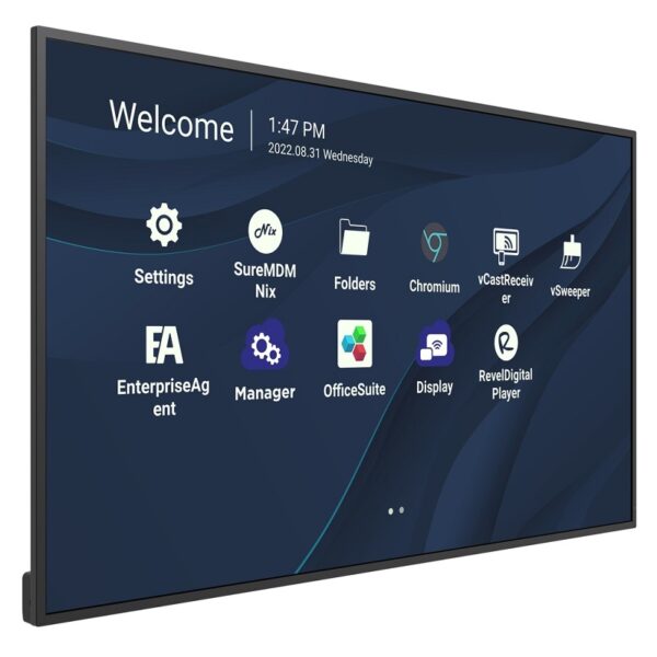 pantalla viewsonic cde4330 43" 4k uhd wir 24/7