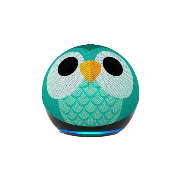 amazon echo dot 5ta gen 2022 kids bt/wifi lechuza 543413
