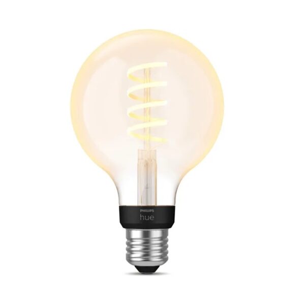 iot philips foco filamento hue 220v 7w g93 e27 calida/fria (301481)