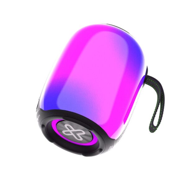 parlante klip xtreme kbs 250bk zoundfire bt/bat/ipx6/tws/aux/led