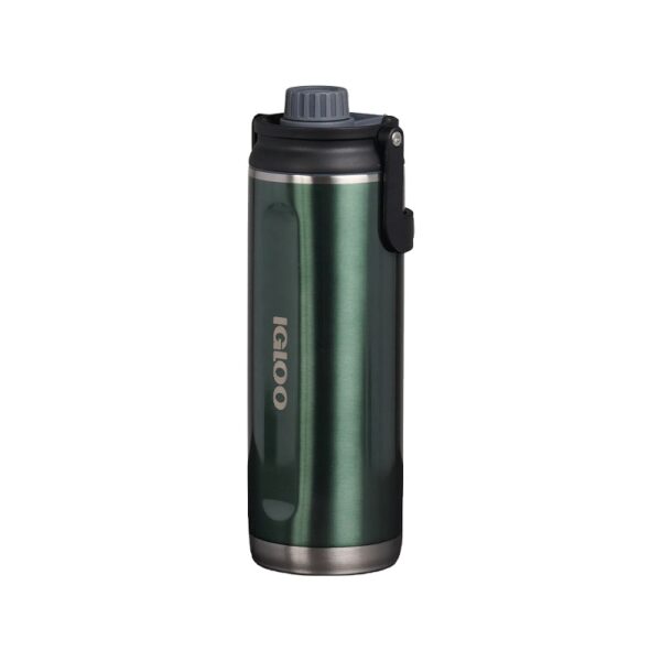 botella tÉrmica igloo 1.4l chug verde con manija 71097