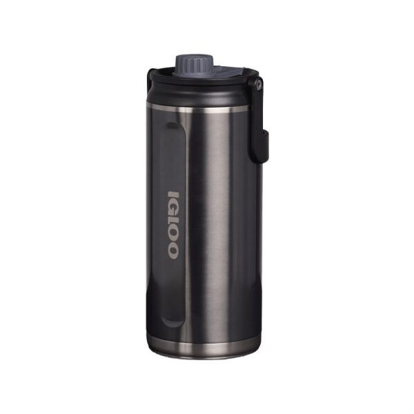 botella tÉrmica igloo 2.4l chug negro con manija 71101
