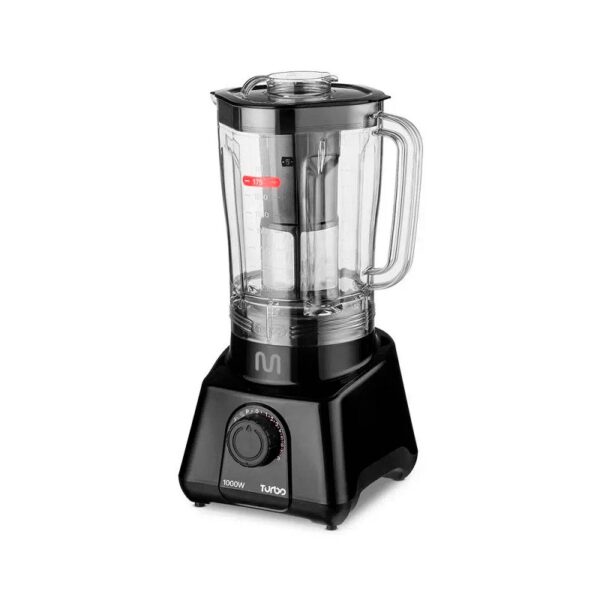 licuadora multi 2.6l jarra plastica con filtro 1000w 220v negro lq1002