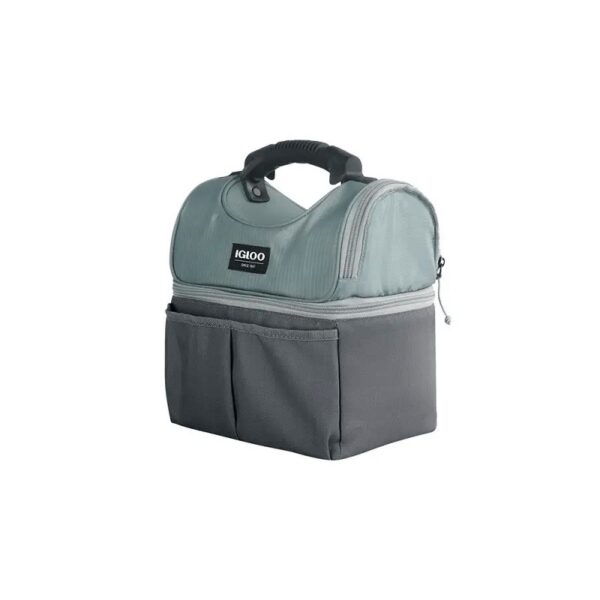 bolsa tÉrmica igloo 9 latas essentials gris verde 66170