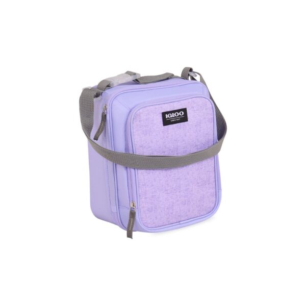 bolsa tÉrmica igloo 5 latas everyday vertical lunch lila 63136