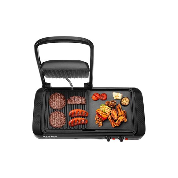 parrilla electrica multi 1500w 110v grill 2 en 1 ce106usa
