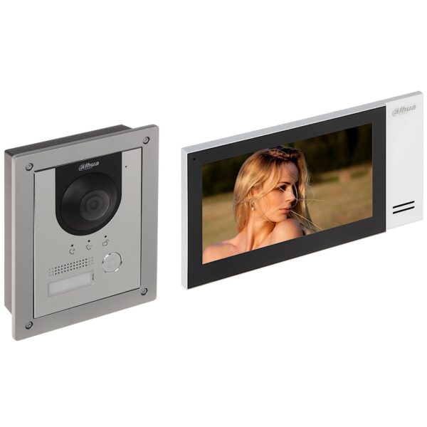 kit videoportero dahua ktp01 (f) ip (pant,placa ex,s