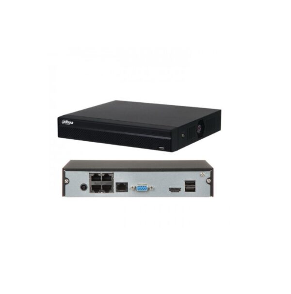 nvr dahua 1104hs 4 canales plastico