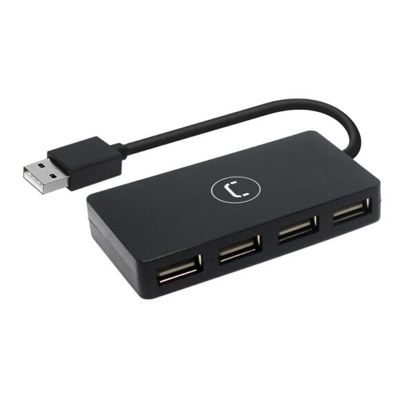 adaptador unno hb1008bk hub 4 ports usb 2.0