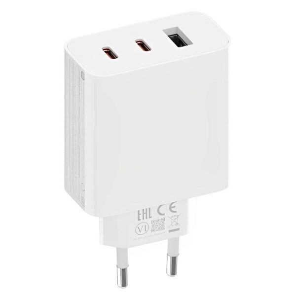 cargador xiaomi para pared 67w gan bhr7493eu usb a/usb c con cable