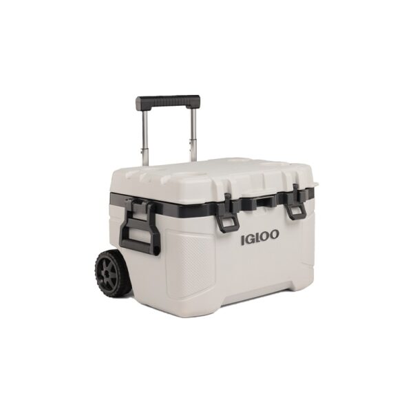 conservadora igloo con ruedas 80 latas trailmate blanco 65x51x42cm 34940
