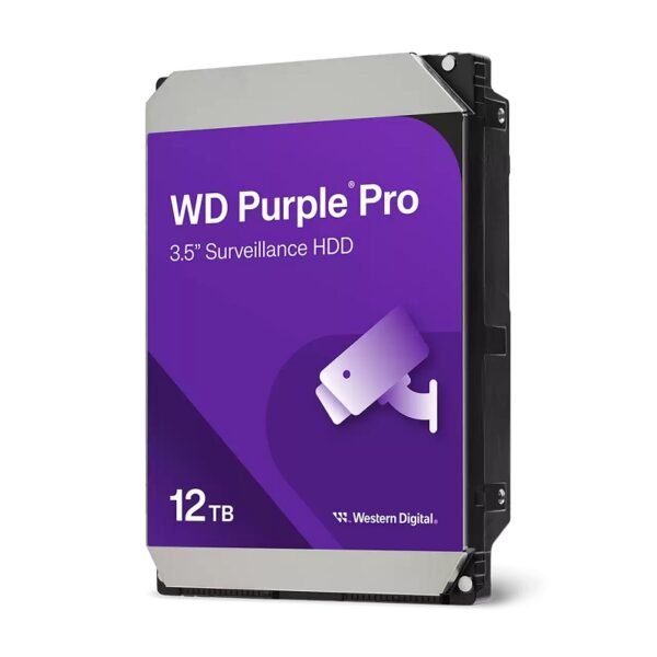 disco duro western digital purple pro 12 tb wd122purp 7200 512mb surveillance