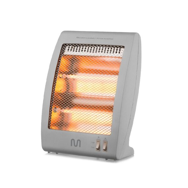estufa calentador halogeno multi ed017 2 resistencias 800w 220v