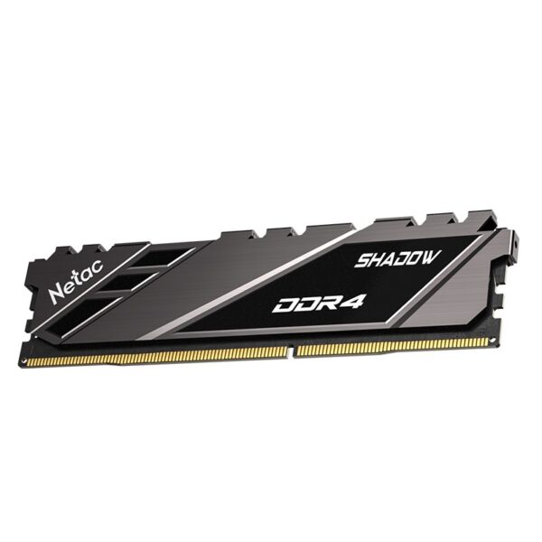 memoria ram netac ddr4 16gb 3200 mhz shadow c16 gris gam