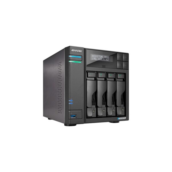 nas asustor as6704t qc 2.0/4bay/4gb/4 m.2/2 gblan/hdmi/2usb3.2