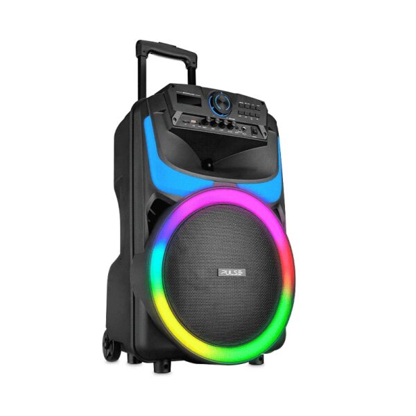 parlante multi pulse burst sp403e 12" 550w bt/aux/sd/usb/fm/led